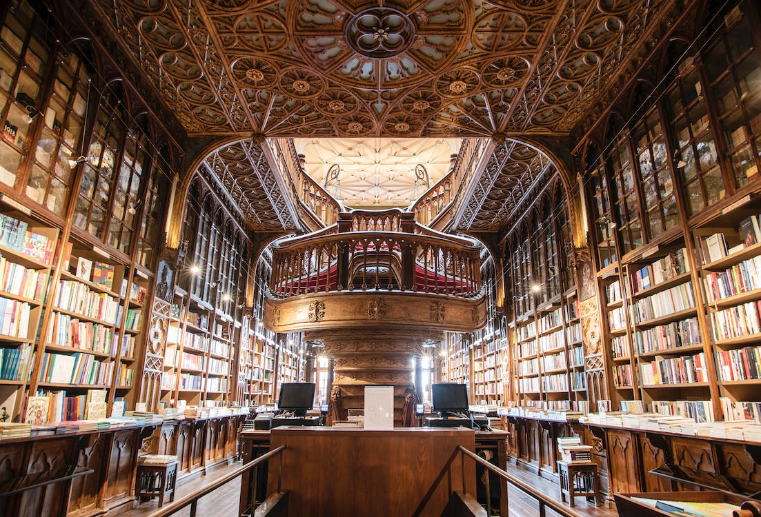 Placeholder image of a library